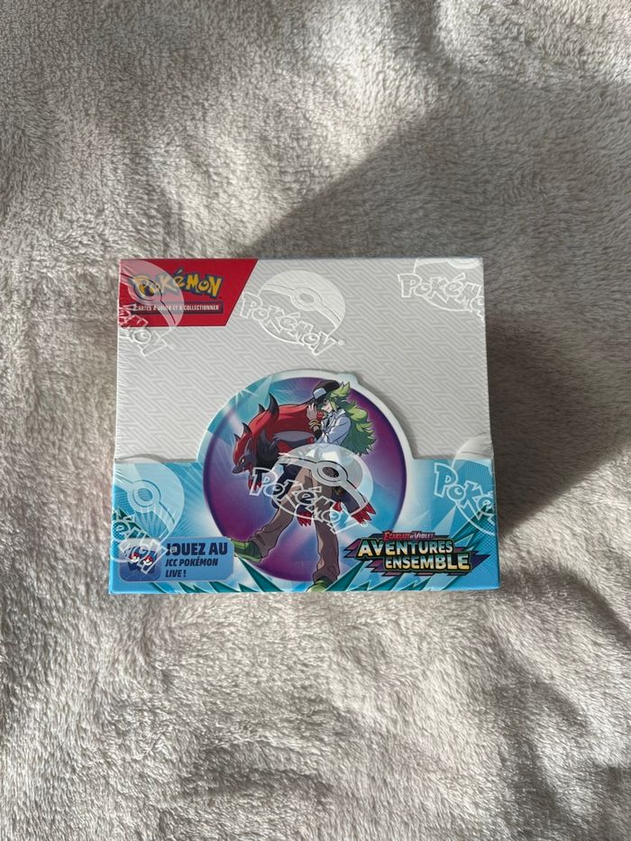 Pokemon display ev9 aventures ensemble scellé avec trou