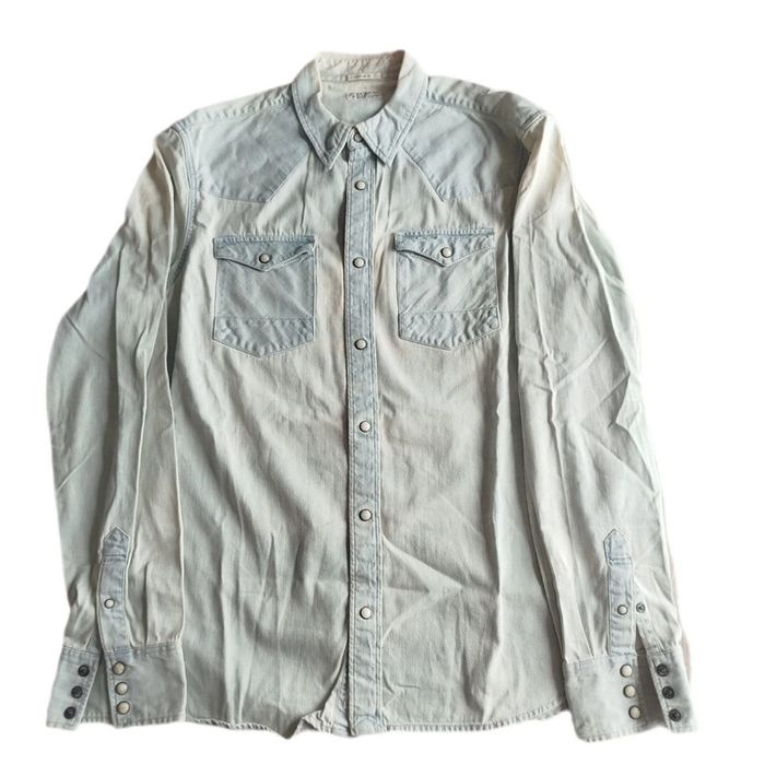 Chemise femme bleu délavé | All Saints | S - photo numéro 2