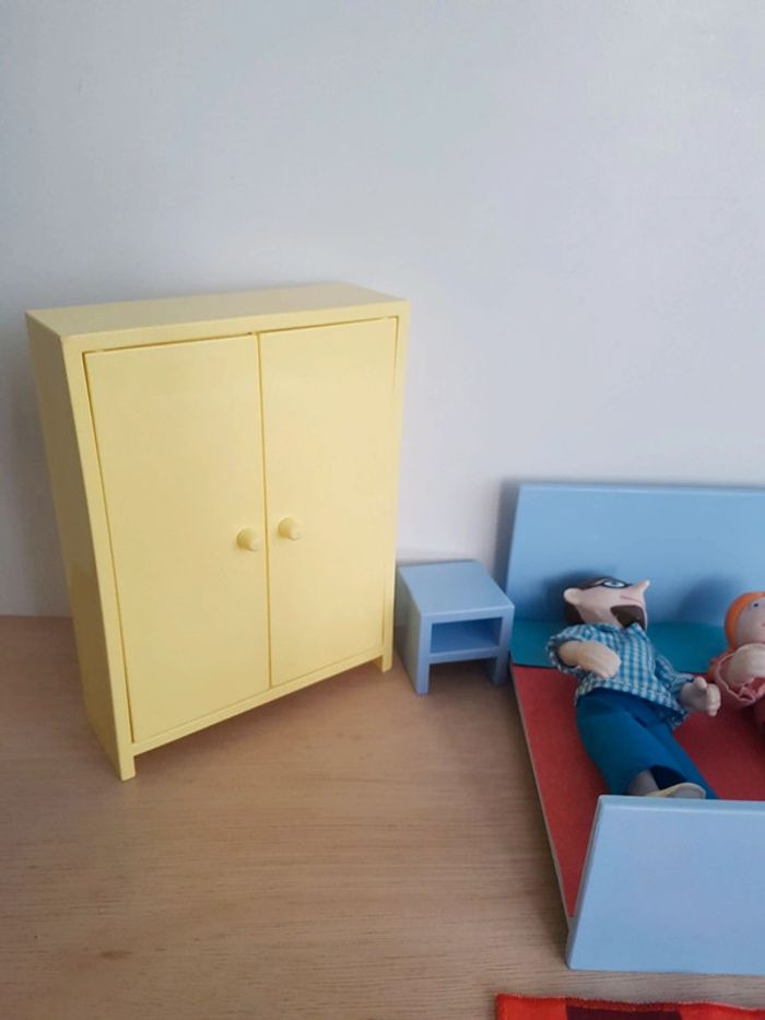 Mobilier cuisine et chambre pour maison de poupée Ikea - photo numéro 4