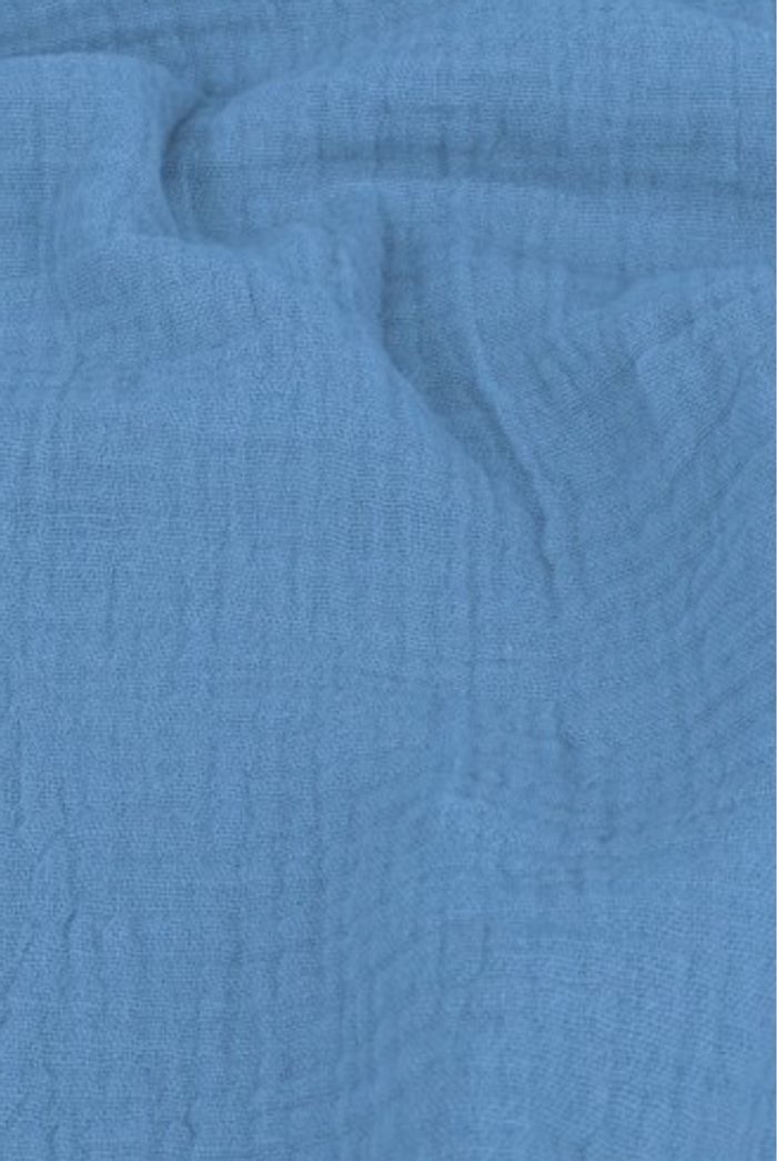 Double Gaze de coton couleurs cobalt - photo numéro 3