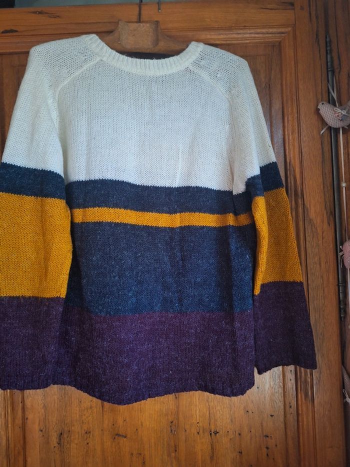 Pull vintage avec sublimes couleurs - photo numéro 5