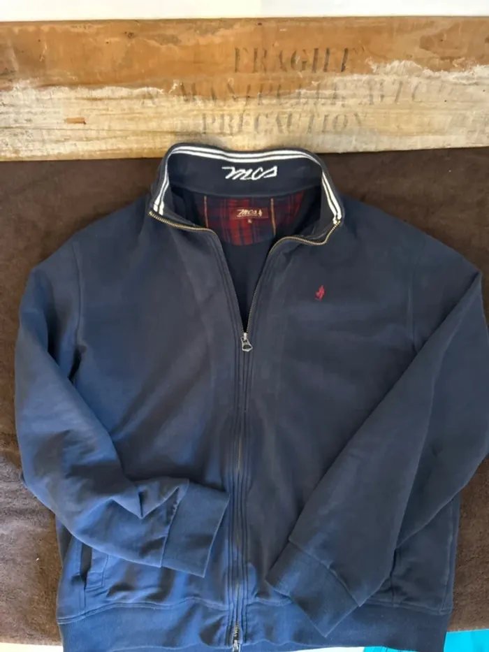 Marlboro classics veste sweat-shirt coton - photo numéro 7