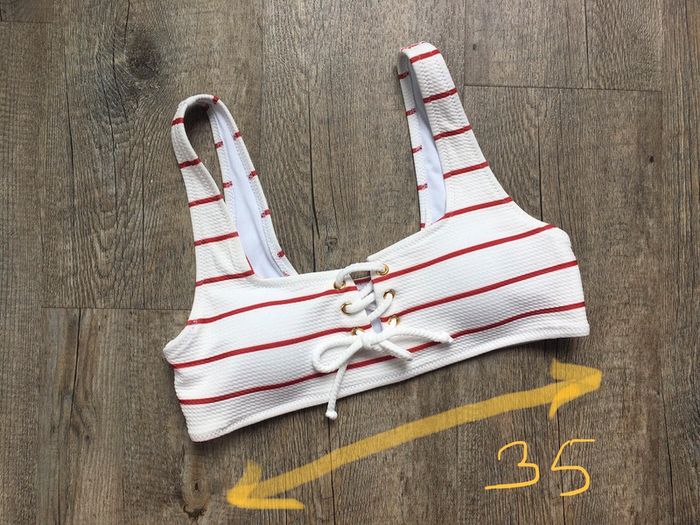 Haut de bikini à lacets shein - photo numéro 2