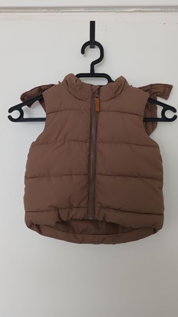 Doudoune sans manches 9 mois