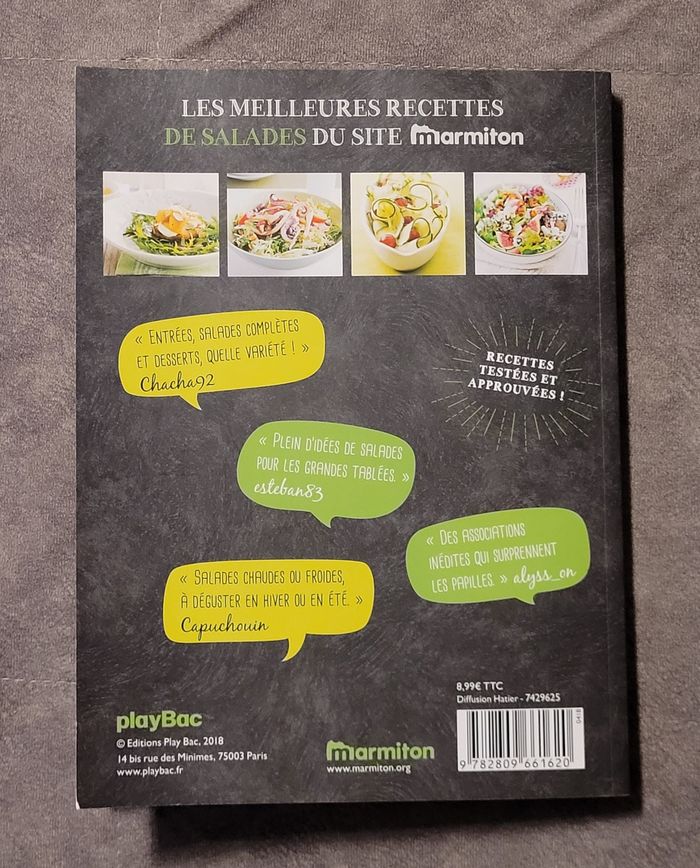 Marmiton C'est quoi ces salades ? Les recettes incontournables Marmiton (Sous la direction de), Zeld - photo numéro 7