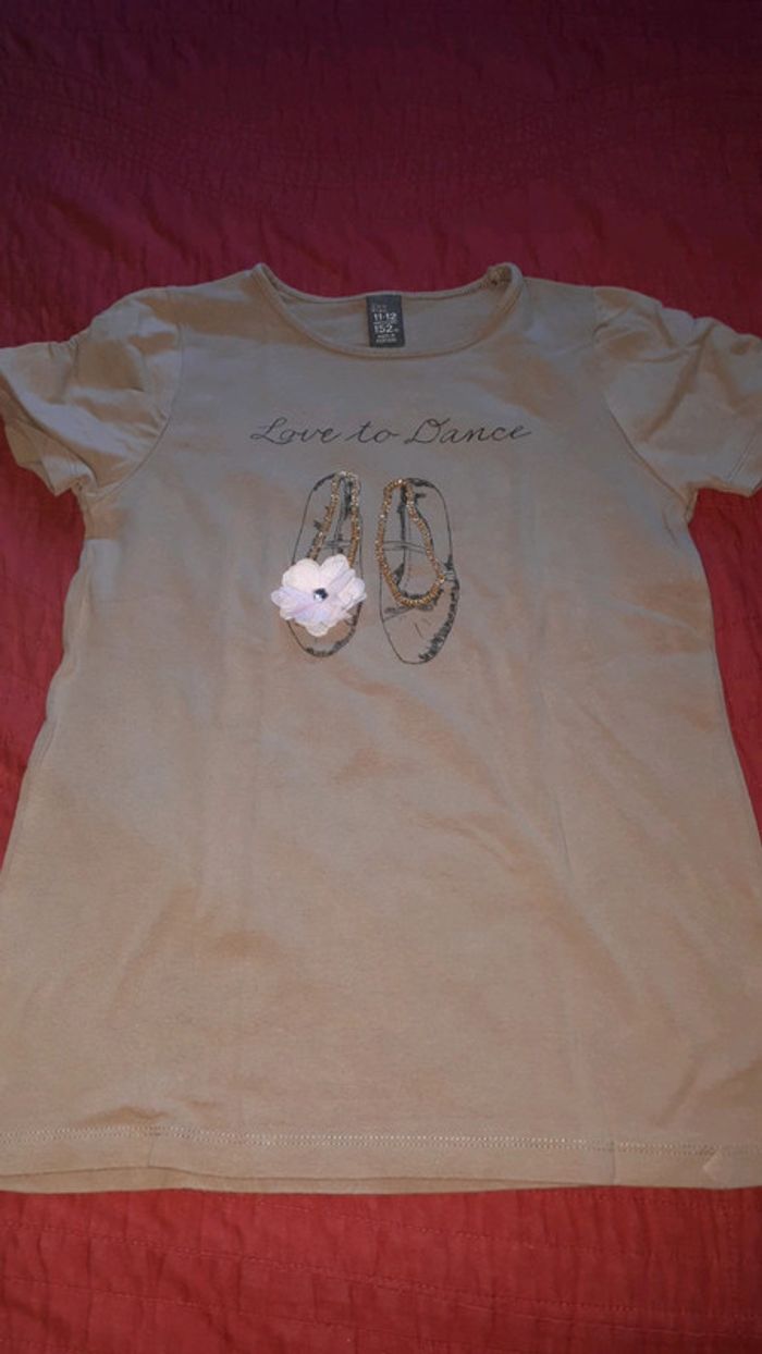 Tee shirt zara 11/12 ans