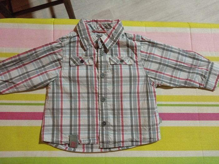 Chemise a carreaux