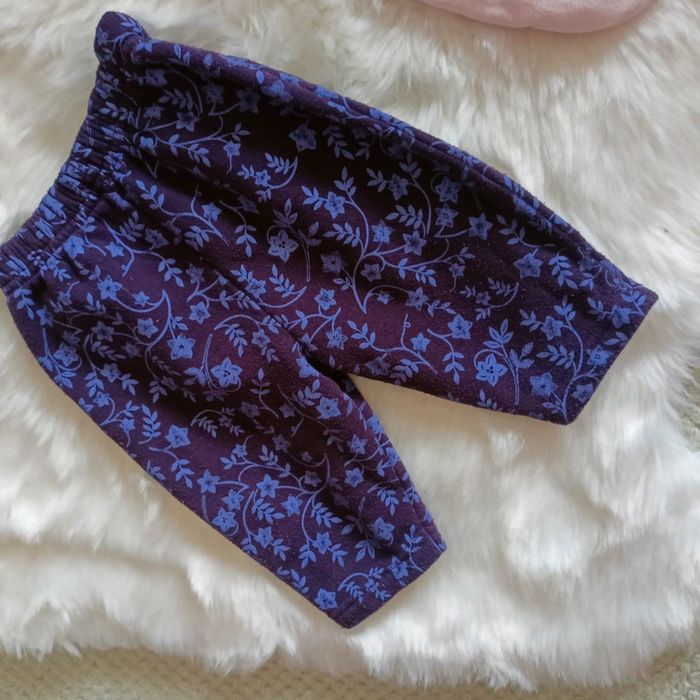 Lot de deux pantalons bébé 3 mois - photo numéro 2