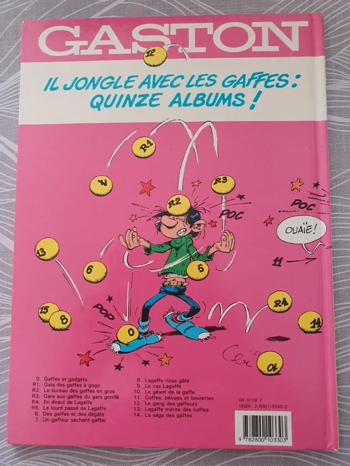 BD gaston lagaffe - photo numéro 2