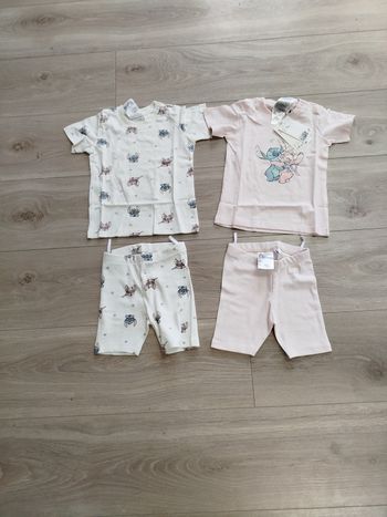 Pyjamas Stitch 9-12 mois 80 cm neuf