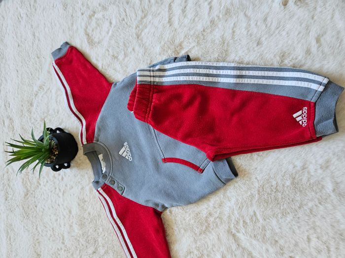 🌟Adidas - Ensemble pull + pantalon - 9 mois "74cm" - photo numéro 4