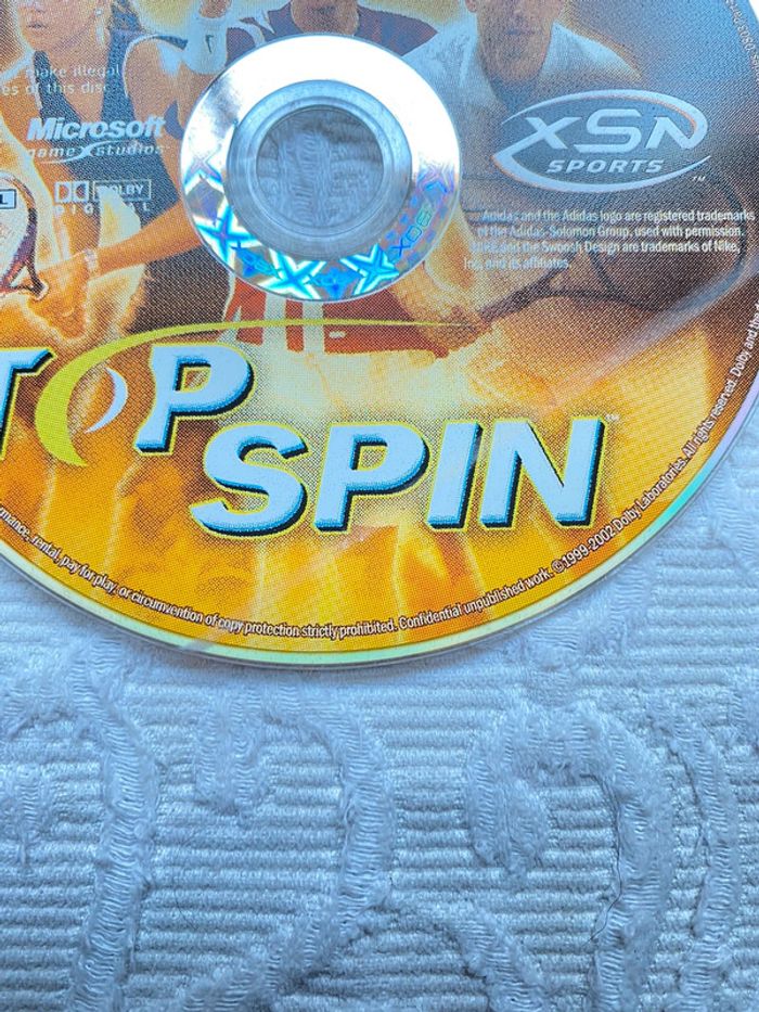 Jeu Xbox Live top spin - photo numéro 2