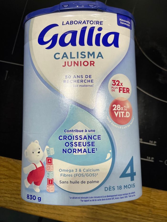 Lot 6 boîtes gallia calisma 4