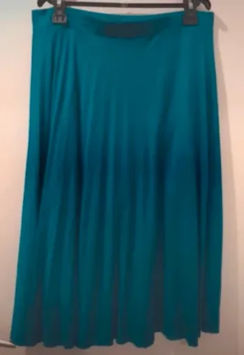 Jupe longue femme c&a hiver turquoise taille L