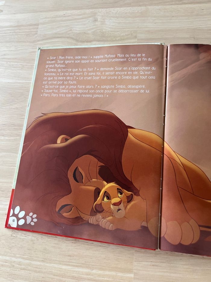 Livre Disney Audiocontes Magiques n°1 – Le Roi Lion – Bon État (Sans Figurines) - photo numéro 3