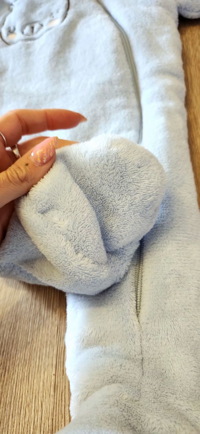 Combinaison Bébé Garçon 3/6mois Tissaia Bleu clair - photo numéro 7