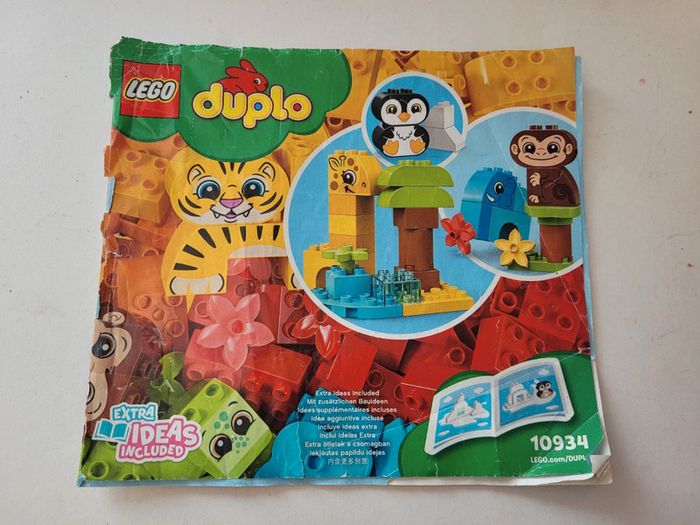 Grosse boîte Lego Duplo Classic Animaux créatifs 10934 - photo numéro 10