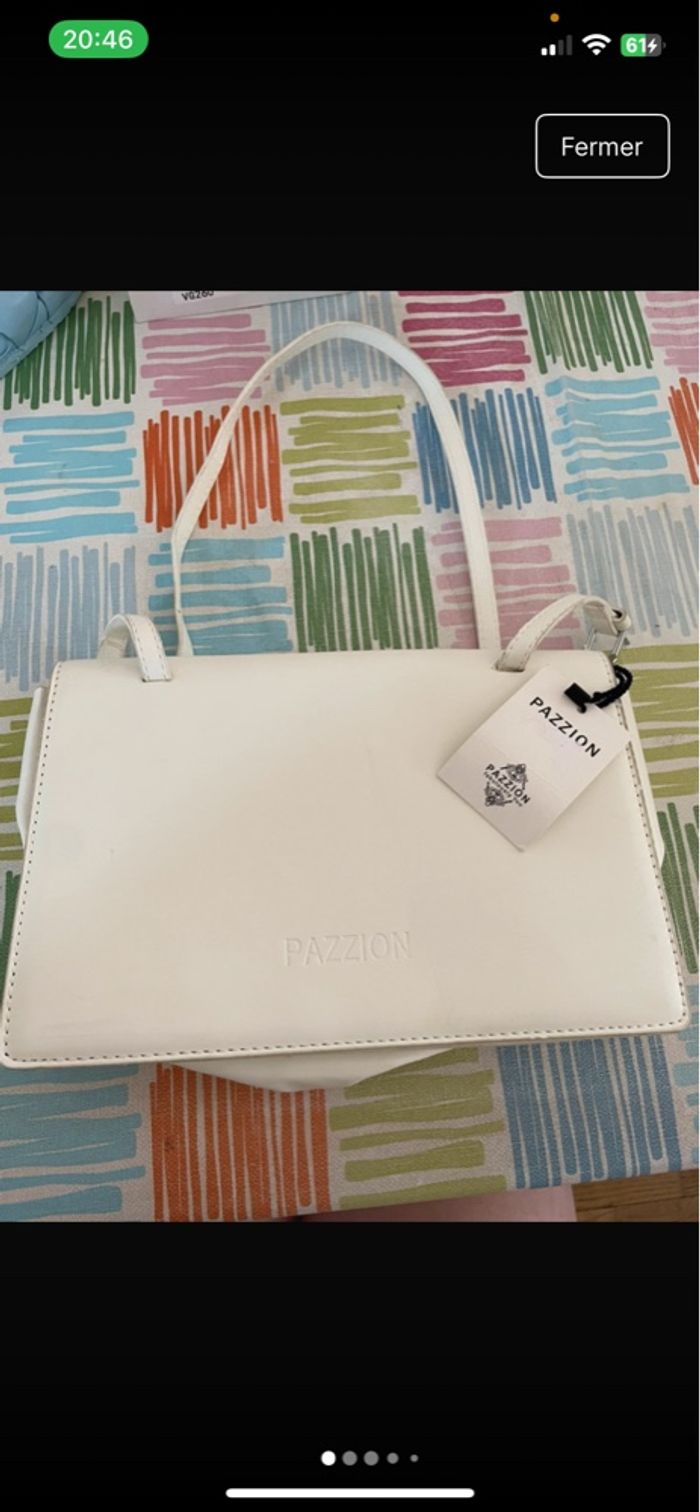 Sac à main blanc - photo numéro 6