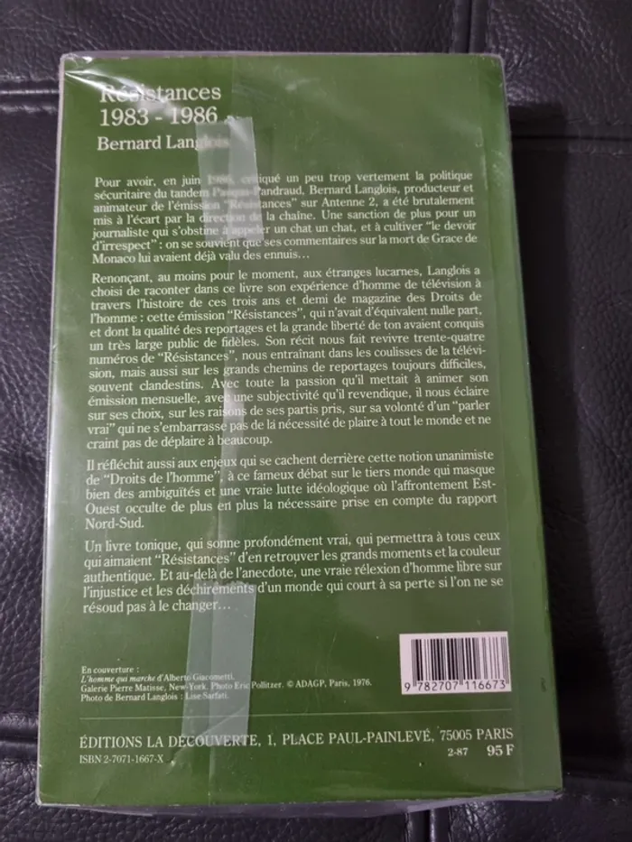 Livre resistances - photo numéro 2