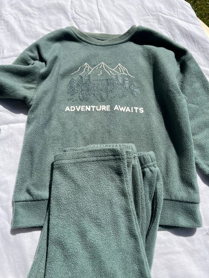 Pyjama Kiabi 6 ans vert