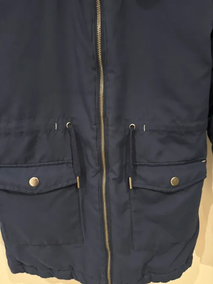 Manteau hiver capuche poche doublure - photo numéro 3