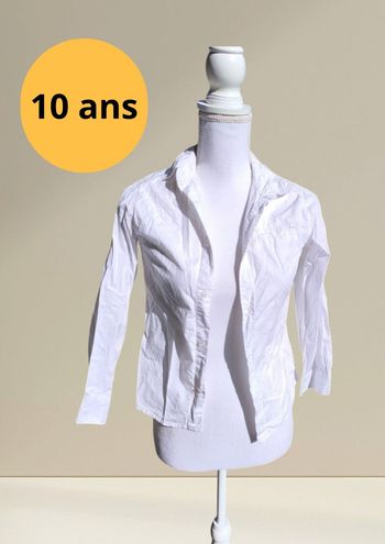 Chemise manches longues Cars 10 ans coton