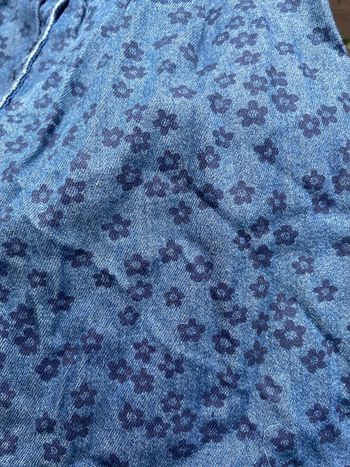 Robe en jean fillette