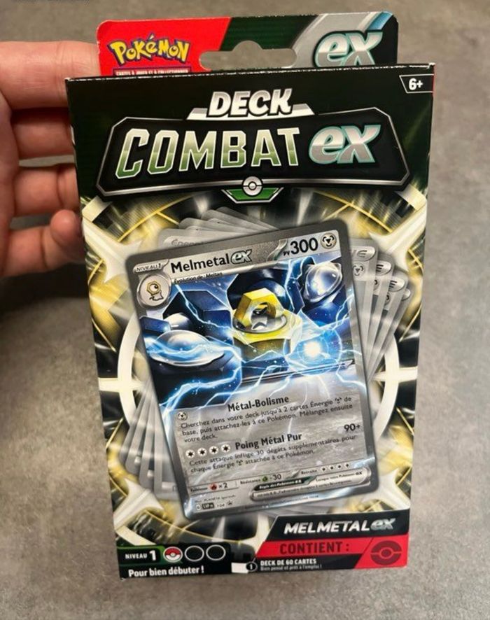 Deck pokemon melmetal -ex neuf scellé