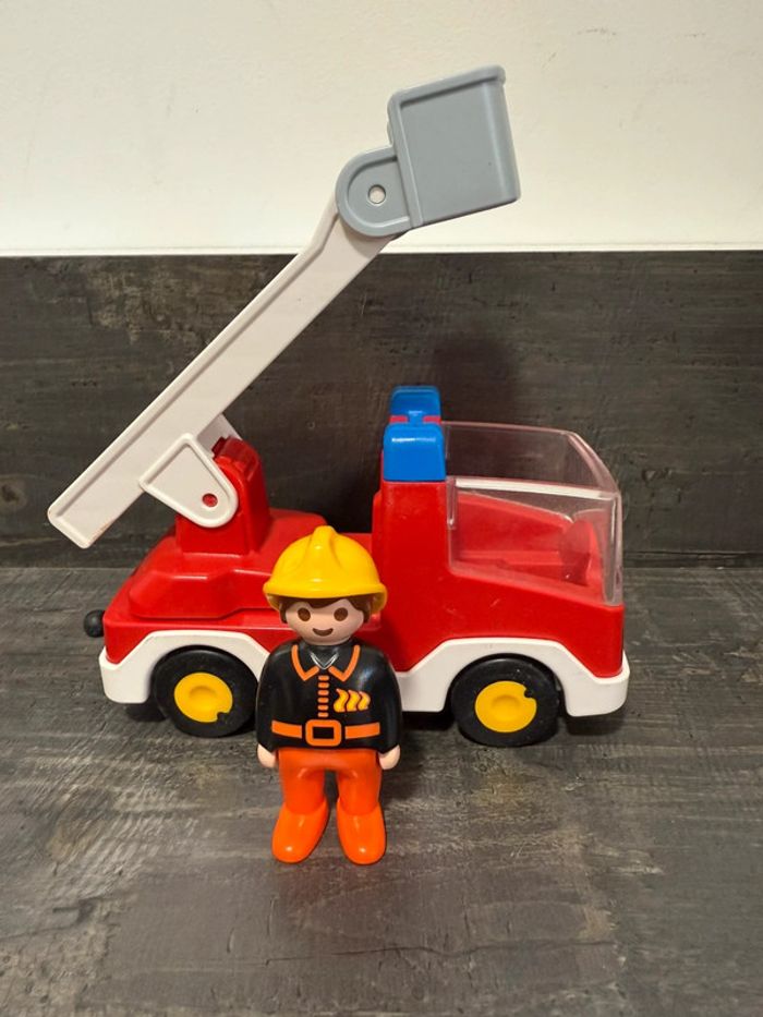 Camion pompier playmobil 123