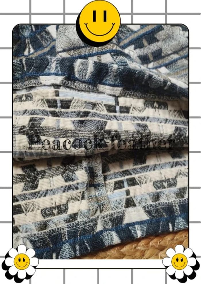 Jupe camaïeu 38 bleue neuve - photo numéro 2