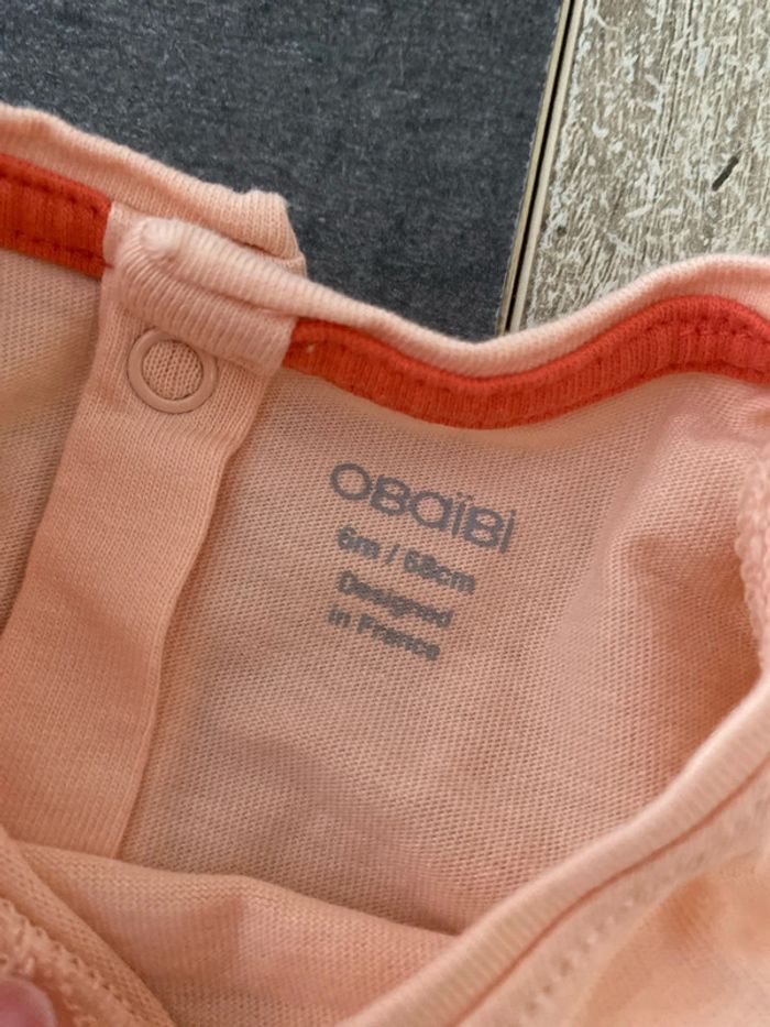 T-shirt obaibi 6 mois - photo numéro 3