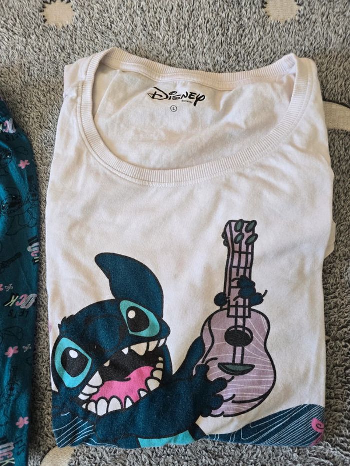 Pyjama femme stitch Disney taille L - photo numéro 2
