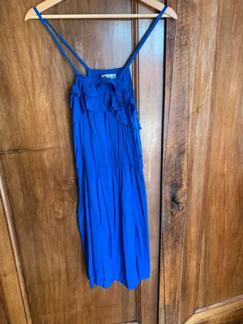 Robe bleu roi