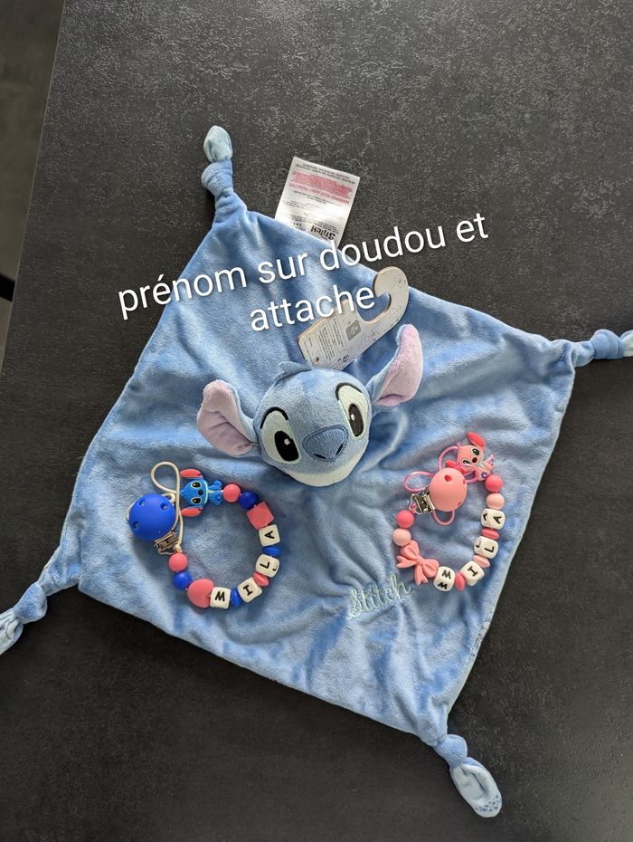 Doudou et attache stitch