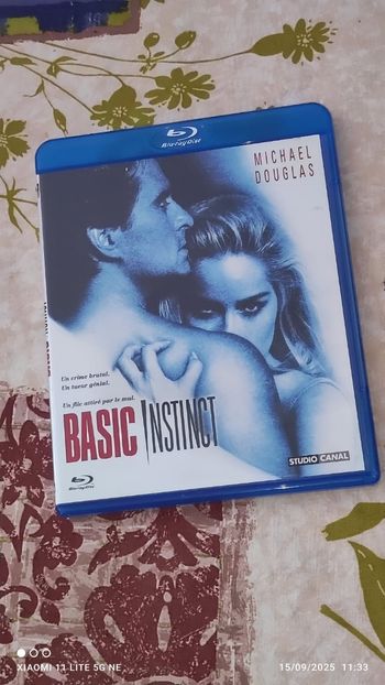 Blu Ray Basic Instinct : Édition non-censurée  (Paul Verhoeven, Sharon Stone, Michael Douglas)