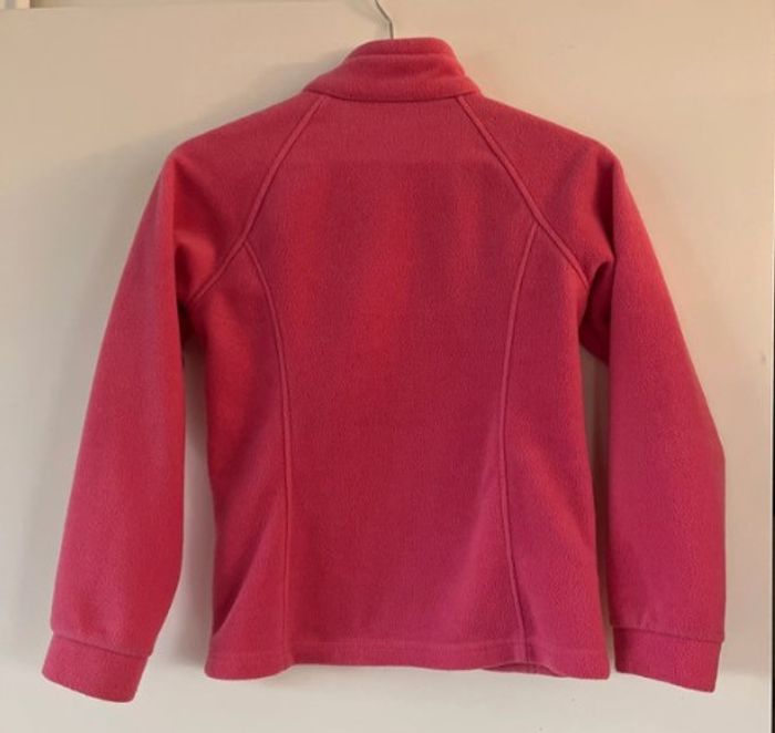 Polaire Fille  Columbia fuchsia – Taille M – Chaude & légère - photo numéro 2