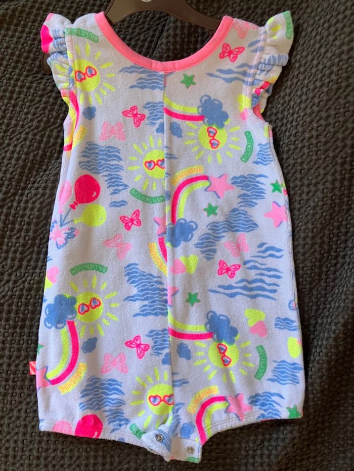 Combi short coton éponge multicolore - photo numéro 2