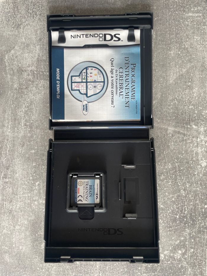 Jeu pour Nintendo DS, Programme d'entraînement cérébral en français. - photo numéro 2