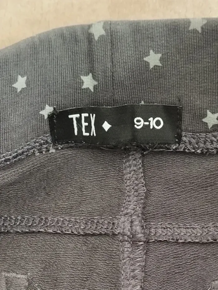 gegging gris motifs étoiles TEX fille 9-10 ans - photo numéro 9