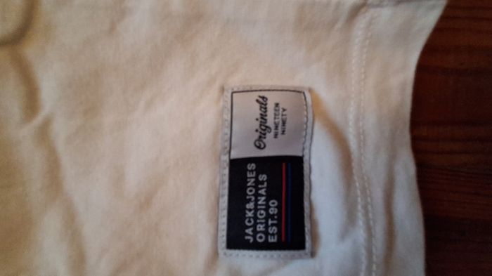T-shirt blanc Jack and Jones taille L - photo numéro 5
