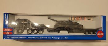 Porte engin avec char miniature 1/87 SIKU