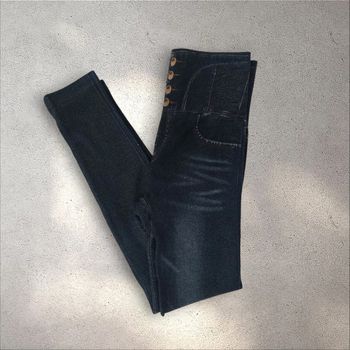 Legging imprimé jean taille 36