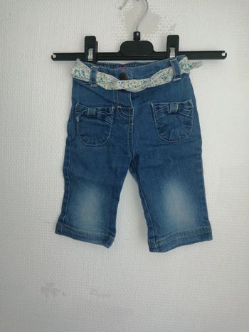 Jean bébé fille 6 mois