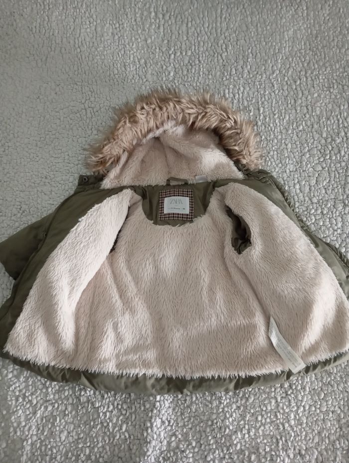2 manteaux 12/18 mois fille automne hiver - photo numéro 2