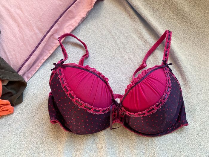 Soutien gorge rose/violet Censored 90 C