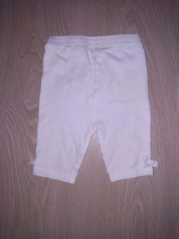 Legging blanc court Gémo 9 mois - photo numéro 2