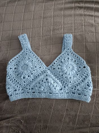 💙 Top crochet vibes estivales – M 💙