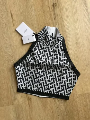 Balmain Top Monogramme Made in France Taille S