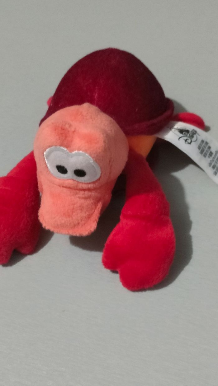 Peluche d'épaule Sébastien Ariel Disneyland