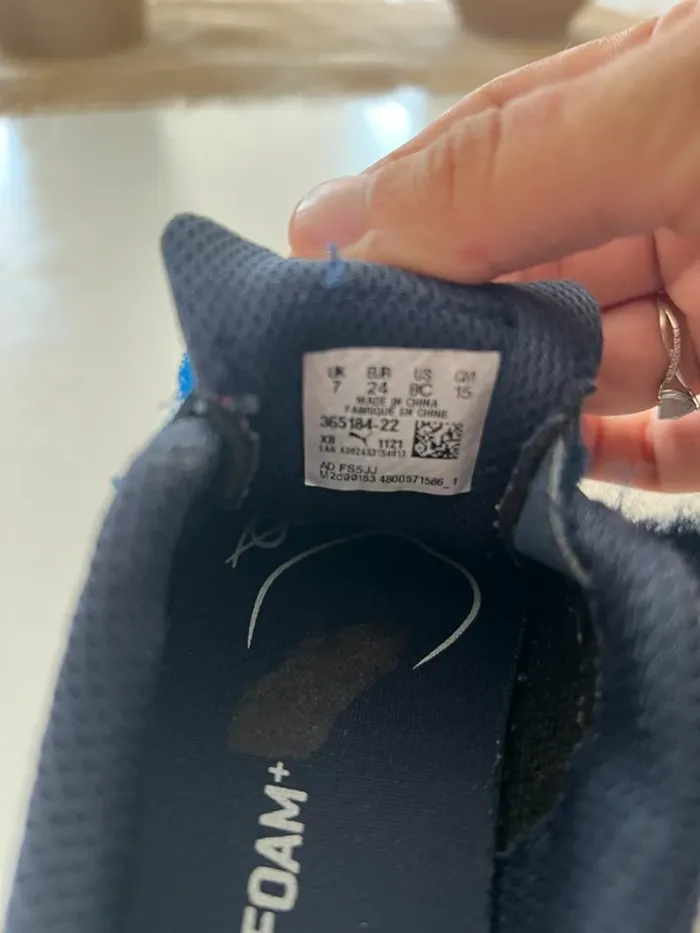 Baskets puma taille 24 - photo numéro 6